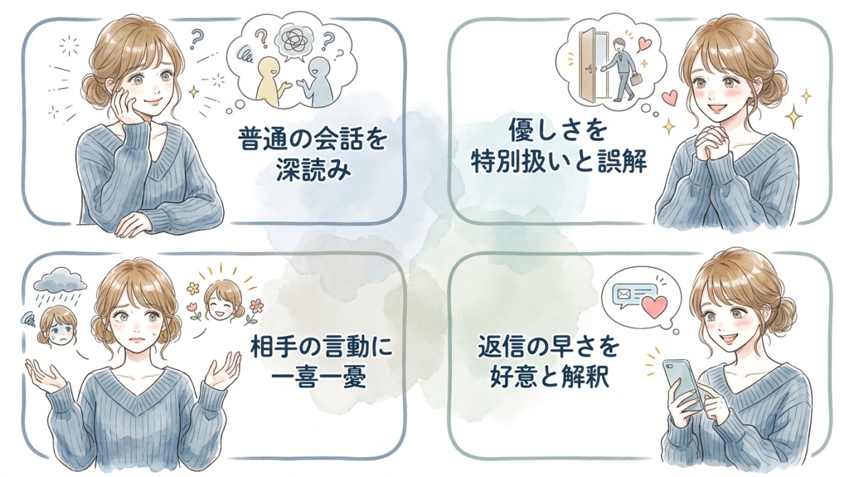 相手からの好意を期待し始めた瞬間に境界線を越えている