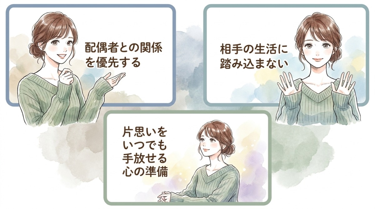 家庭を壊さずに心の活力を得るための3つの前提条件