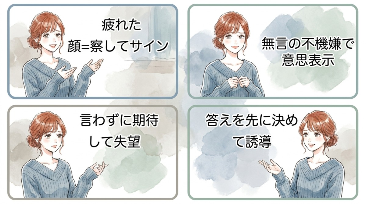 「察してほしい」「言わなくてもわかるはず」が生む溝