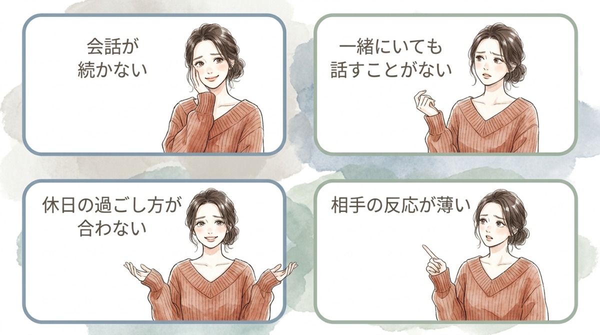 「楽しくない」と感じる瞬間は、どこにあるか