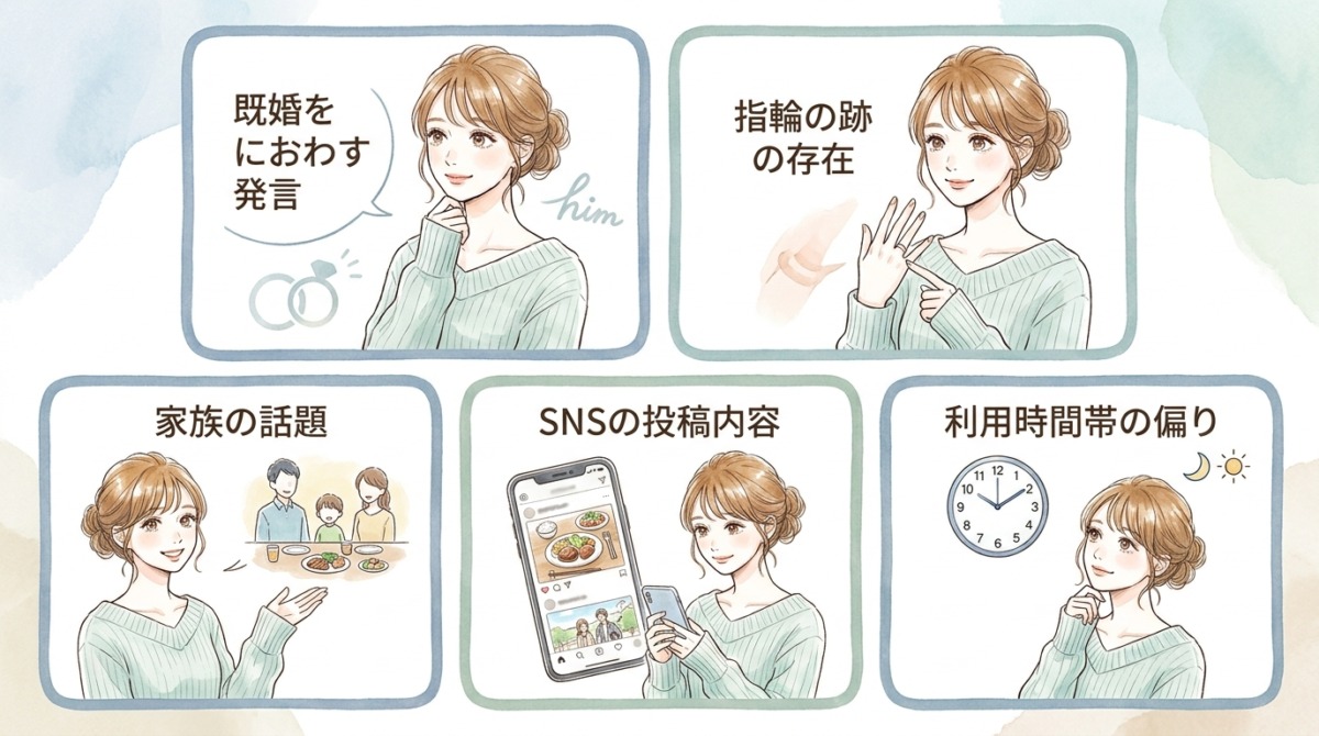 サービス側に「既婚者お断り」規約がある場合もある