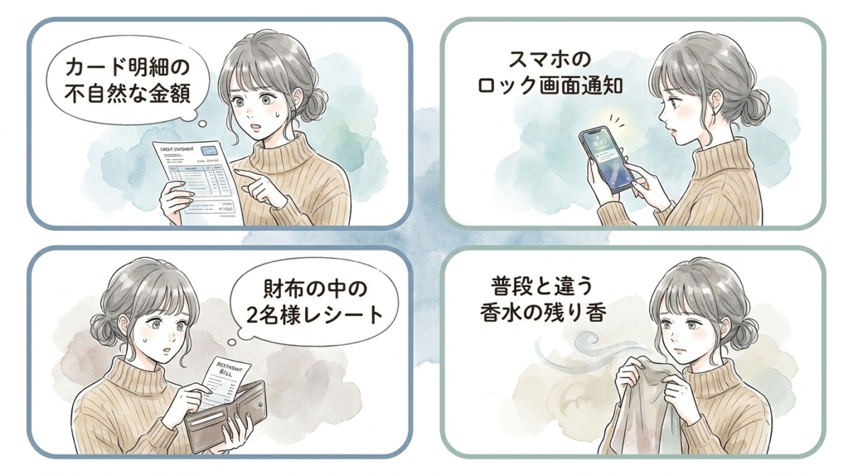 家族にバレるきっかけは予想外のところにある