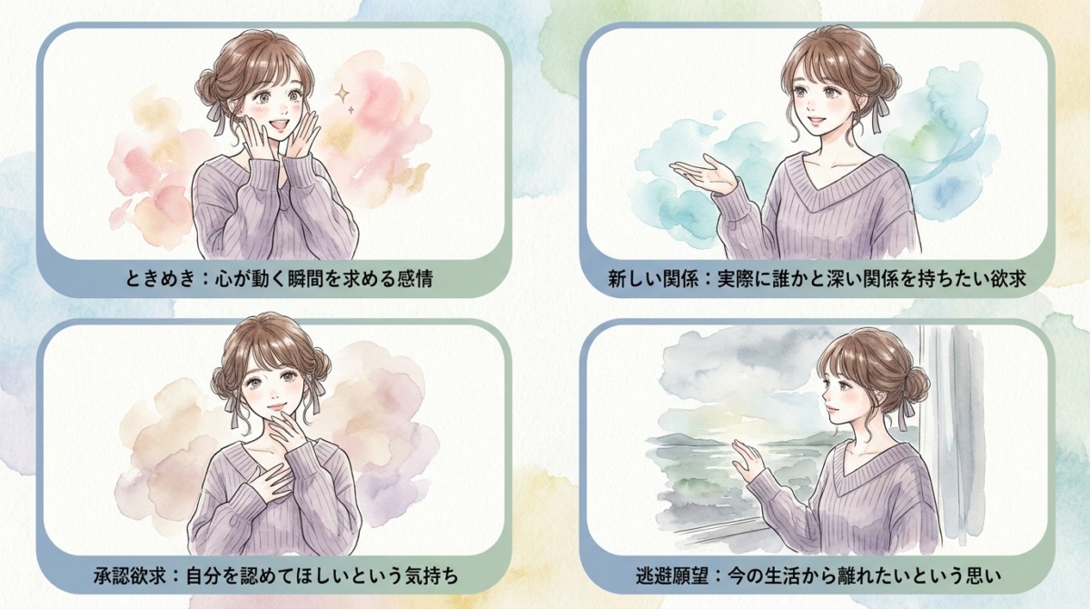 「ときめき=浮気願望」ではないと気づくことの重要性
